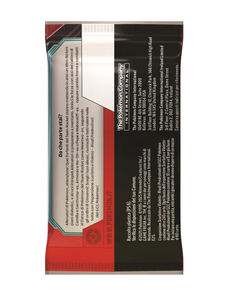 Pokémon Scarlatto e Violetto - Rivali Predestinati busta 10 carte (IT)