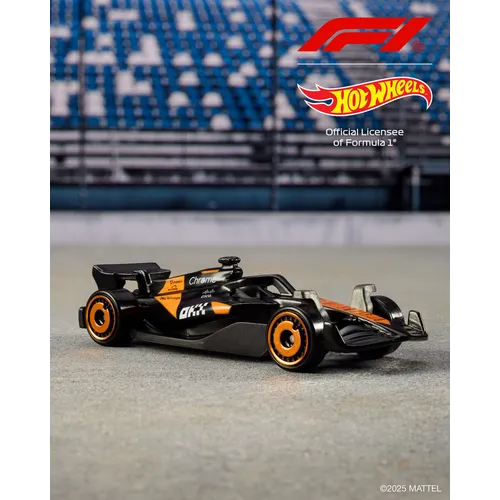 MATTEL Hot Wheels Confezione 5 Veicoli F1 - JGF58