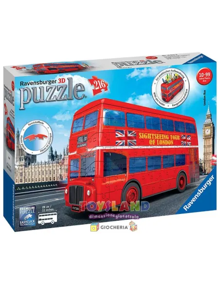 PUZZLE LONDON BUS 3D (12534)