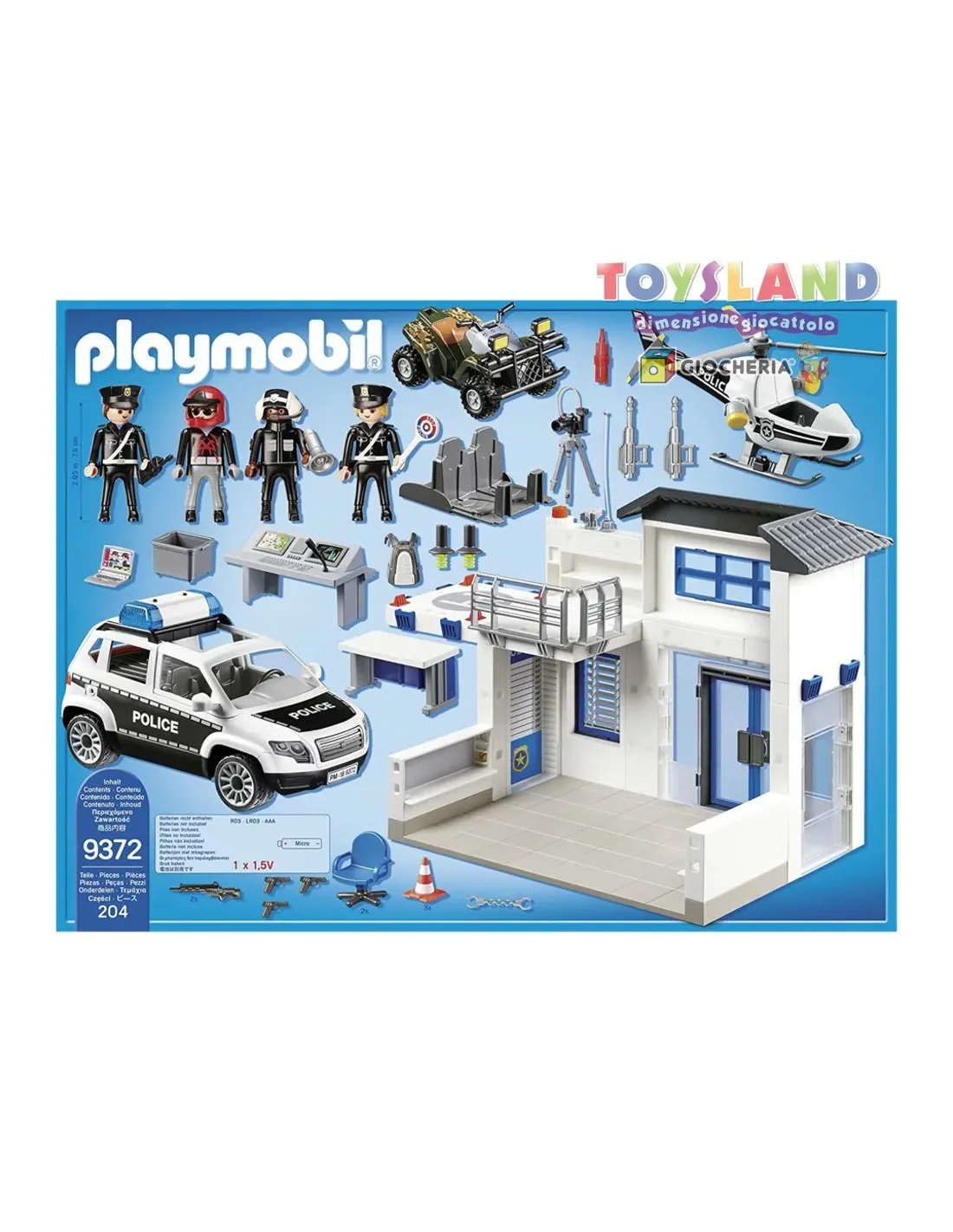 stazione polizia playmobil