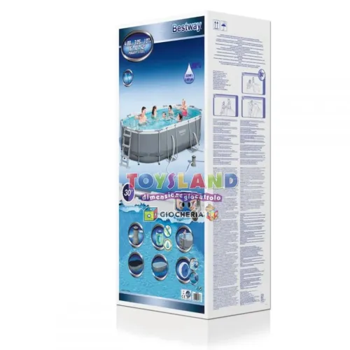PISCINA OV.POWER S.488x201x305x107SCALA+DOS. (56448)