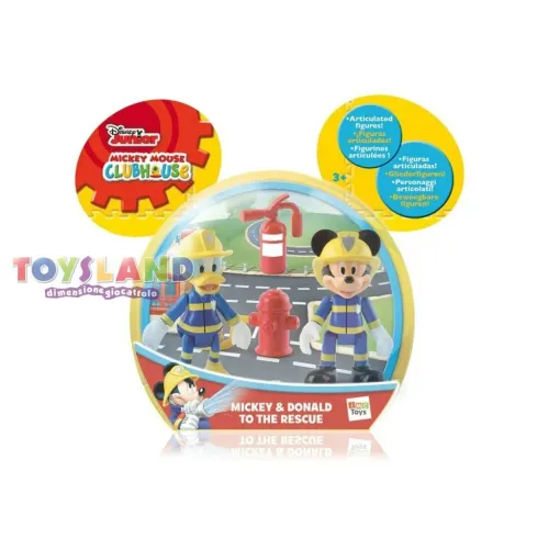 TOPOLINO E PAPERINO POMPIERI