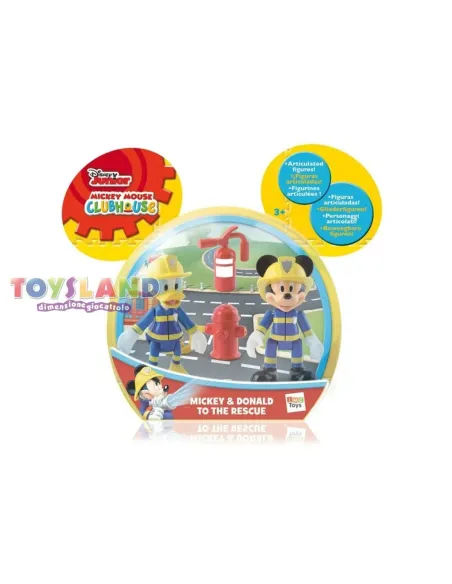 TOPOLINO E PAPERINO POMPIERI