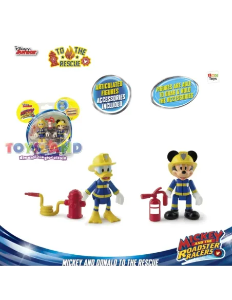 TOPOLINO E PAPERINO POMPIERI