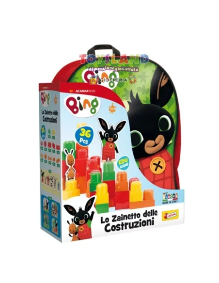BING ZAINO COSTRUZIONI BABY ROSSO (76611)