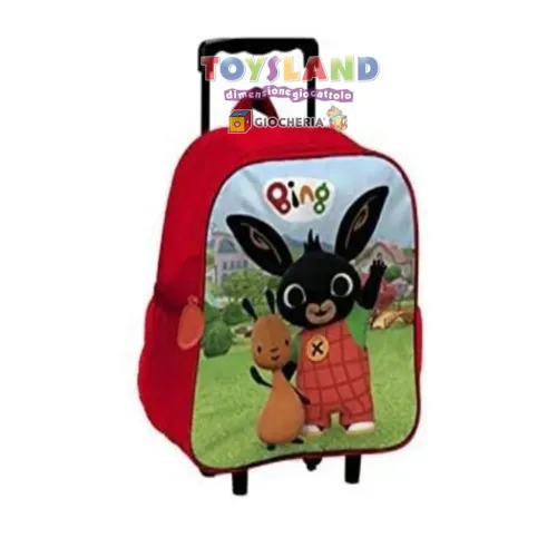 LET'S GO ZAINO TROLLEY BING Q00342MC, trolley Bing per l'asilo | Toysland
