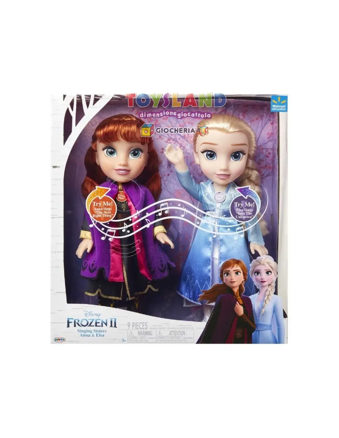 Frozen Anna & Elsa Cantanti 