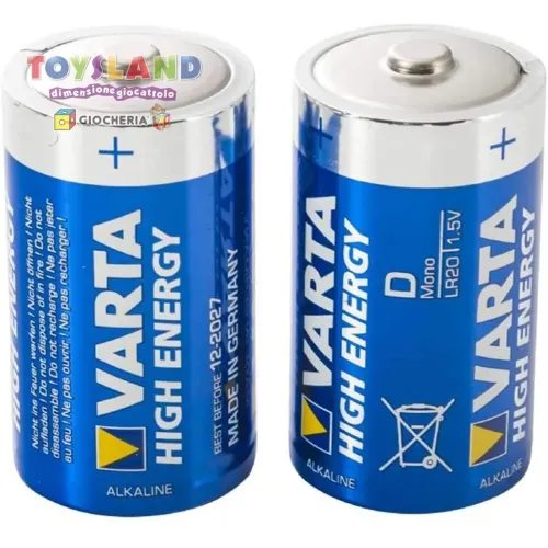 TORCIA ALCALINA BLU BLISTER 2 PEZZI (VAR4920)