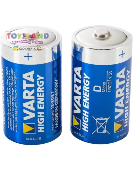 TORCIA ALCALINA BLU BLISTER 2 PEZZI (VAR4920)