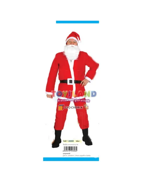 COSTUME BABBO NATALE (60485/FC59308)