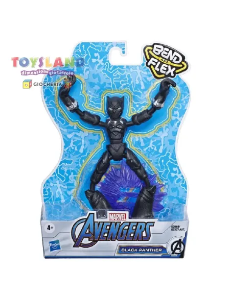 AVENGERS FIGURES ASSORTITE (E73775L0) BEND AND FLEX