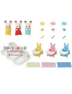 TRIGEMINI CONIGLIO CIOCCOLATO CON ACCESSORI (5532) 2