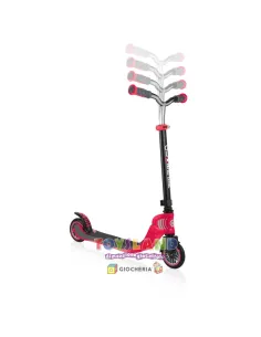 MONOPATTINO 2 RUOTE PIEGHEVOLE ROSSO (IDD473-102) 2