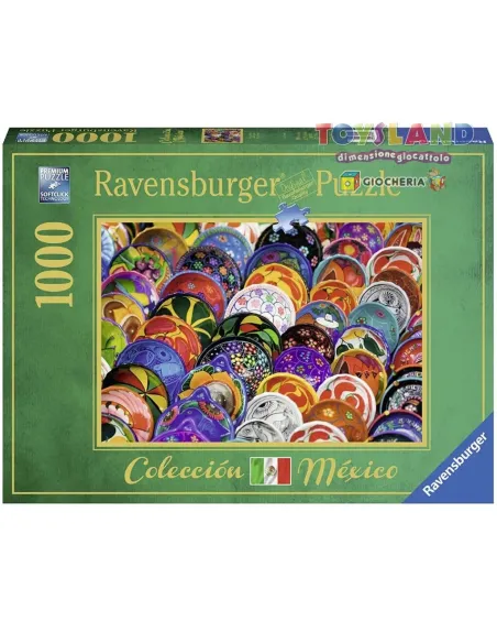 1000 pezzi COLORFUL PLATES (19841)