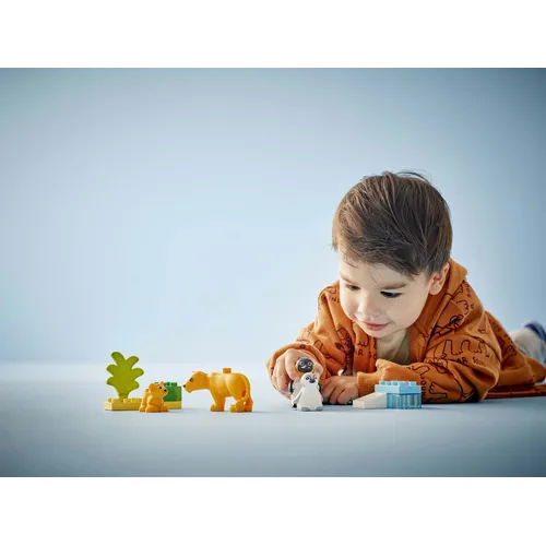LEGO DUPLO Famiglie di animali: pinguini e leoni