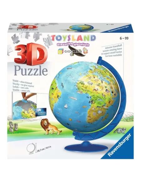 PUZZLE 3D GLOBO 180 PEZZI (12340)
