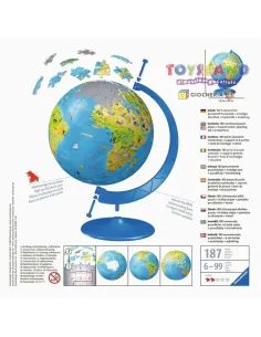 PUZZLE 3D GLOBO 180 PEZZI (12340) 2