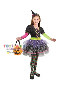 COSTUME BARBIE STREGA MULTICOLOR 5-7 anni (11659)