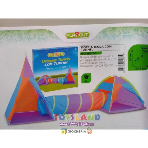 DOPPIA TENDA CON TUNNEL (GGI190156)