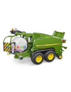BRUDER Rimorchio John Deere Pressaballe C441R 2