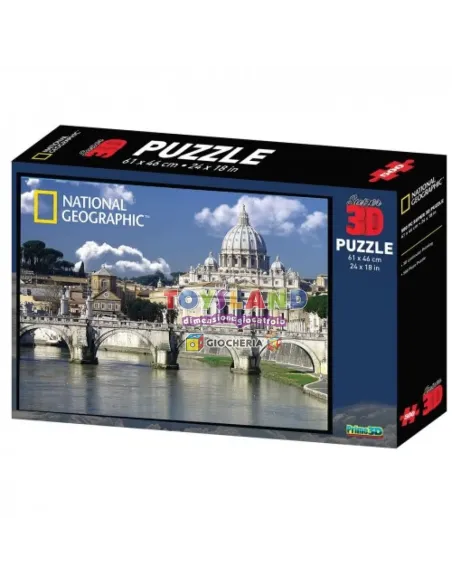 PUZZLE 500PZ 3D SAN PIETRO VATICANO (10135)