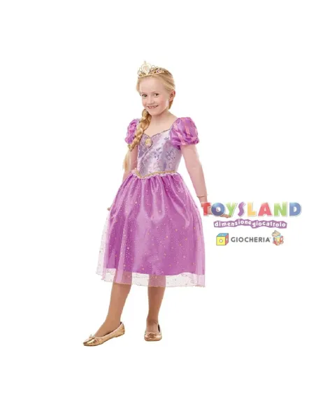 COSTUME RAPERONZOLO GLITTER/SPARK DELUXE (300165-M)