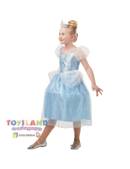 COSTUME CENERENTOLA GLITTER/SPARK DELUXE (300171-L)