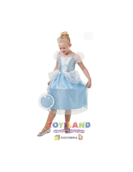 COSTUME CENERENTOLA GLITTER/SPARK DELUXE (300171-M)
