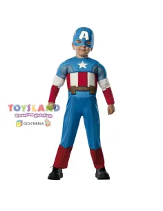 COSTUME CAPITAN AMERICA DELUXE PRESCHOOL (620018-T)