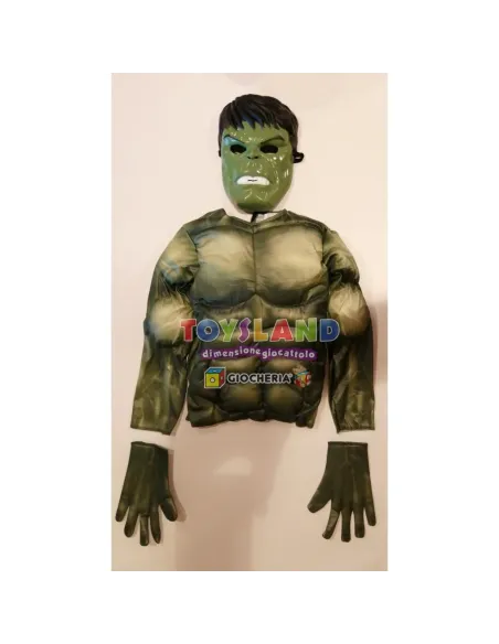 HULK DLX CON MUSCOLI E ACCESSORI (40223)