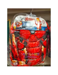 TOP IRON MAN DELUXE CON MUSCOLI ED ACCESSORI (40228)