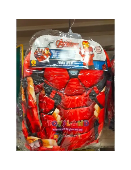 TOP IRON MAN DELUXE CON MUSCOLI ED ACCESSORI (40228)