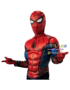 TOP SPIDERMAN DELUXE CON MUSCOLI ED ACCESSORI (40321)