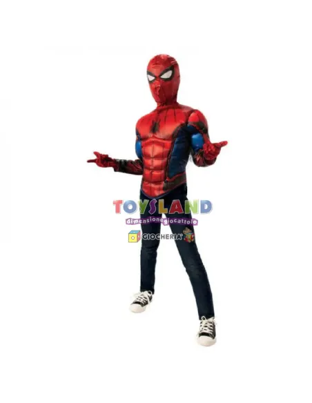 TOP SPIDERMAN DELUXE CON MUSCOLI ED ACCESSORI (40321)