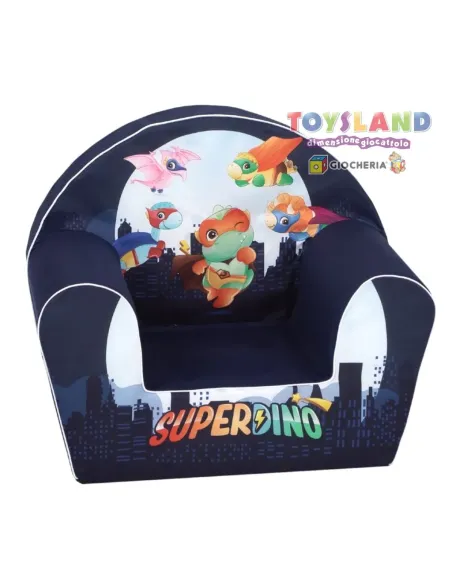 POLTRONA SUPER DINO BLU SCURO (DT8-21001)