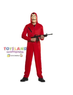 COSTUME LADRO LA CASA DI CARTA TAGLIA S ADULTO (706842.S)