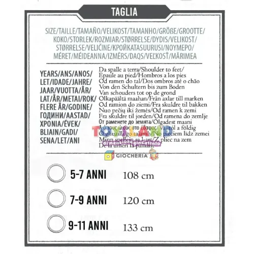 COSTUME HARRY POTTER (11727.7-9)