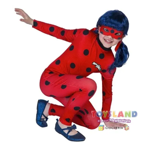 COSTUME MIRACULOUS LADYBUG 3/4 (11736.3-4)