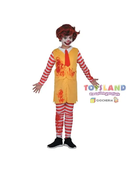 COSTUME ASSASSIN CLOWN BOY 8/10 (13045)