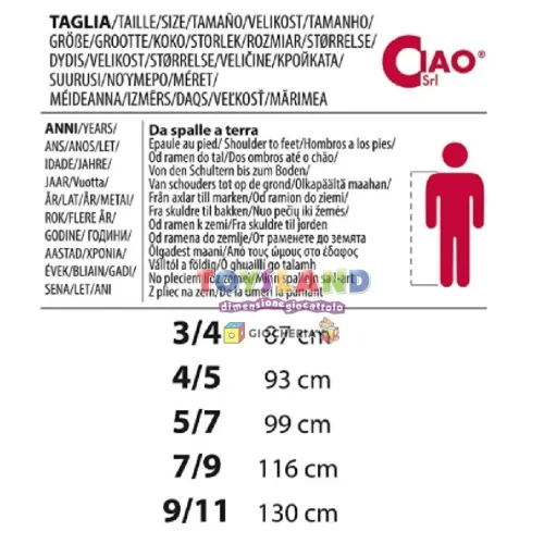 COSTUME ASSASSIN CLOWN BOY 8/10 (13045)