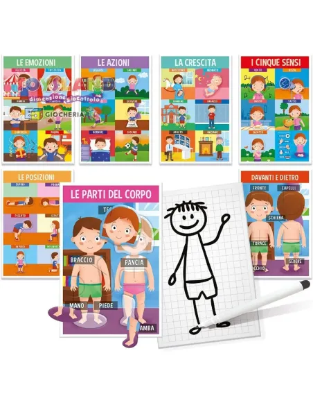 MIO PRIMO CORPO UMANO MONTESSORI (IT28108)
