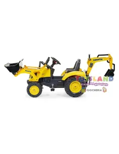 ESCAVATORE KOMATSU +BENNA POST+RIMORCHIO (2086Y) 2