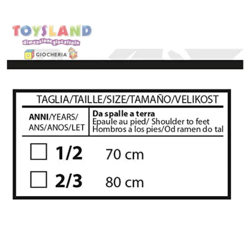 COSTUME SCOOBY-DOO 1/2 anni (11715.1-2)