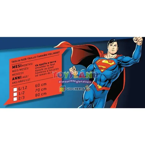 COSTUME SUPERMAN 6/12 MESI (11710.6-12)