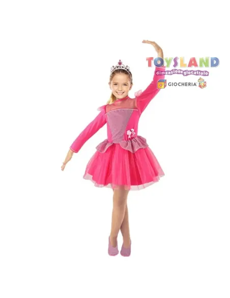 COSTUME BARBIE BALLERINA 8/10 anni (11660.8-10)