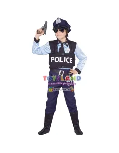 COSTUME POLIZIOTTO 9/11 anni (27080.9-11)