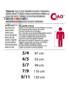 COSTUME POLIZIOTTO 9/11 anni (27080.9-11) 2