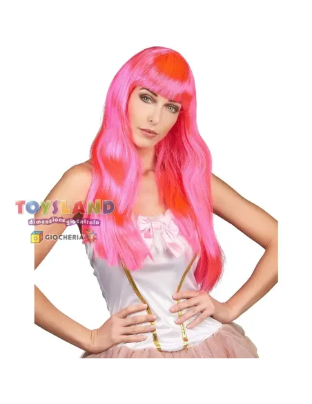 PARRUCCA ROSA Con FRANGIA (29378/85870)