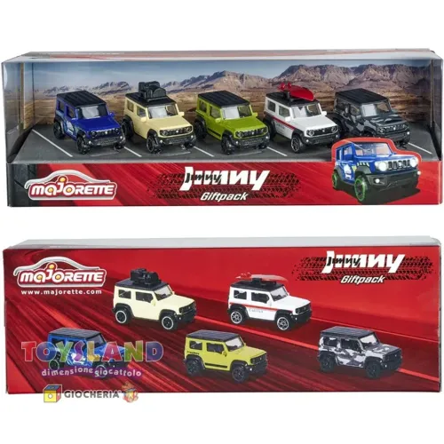 MODELLINI AUTO SUZUKI JIMNY 5 PEZZI (212053177)