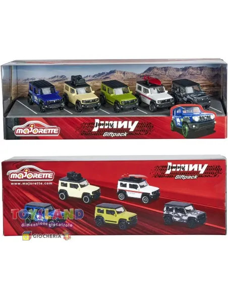 MODELLINI AUTO SUZUKI JIMNY 5 PEZZI (212053177)